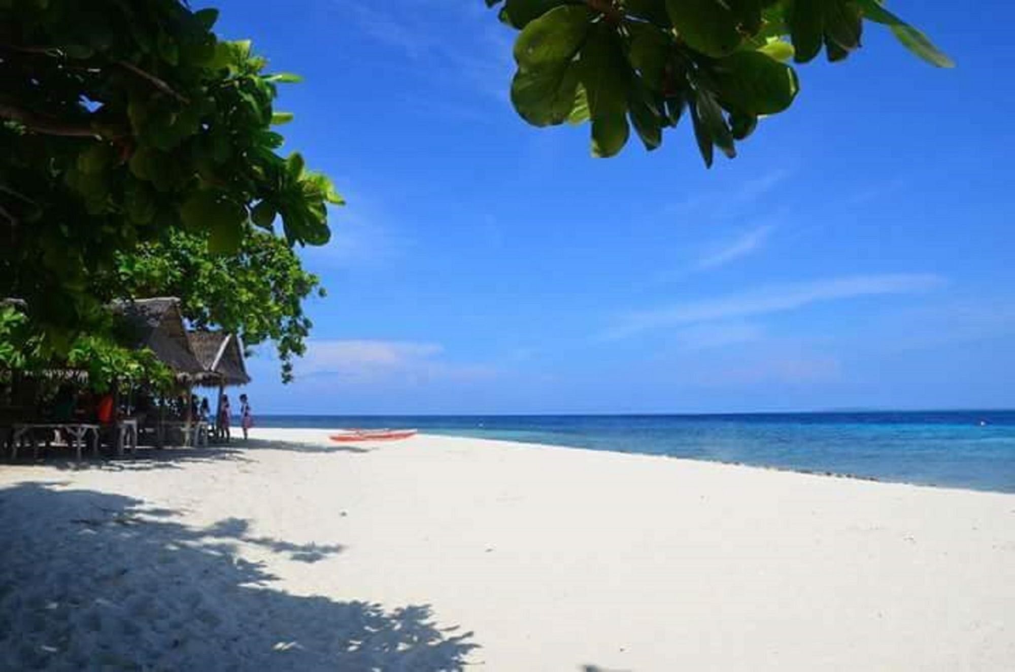 Traville Huts Palm Beach Inn Panglao Buitenkant foto