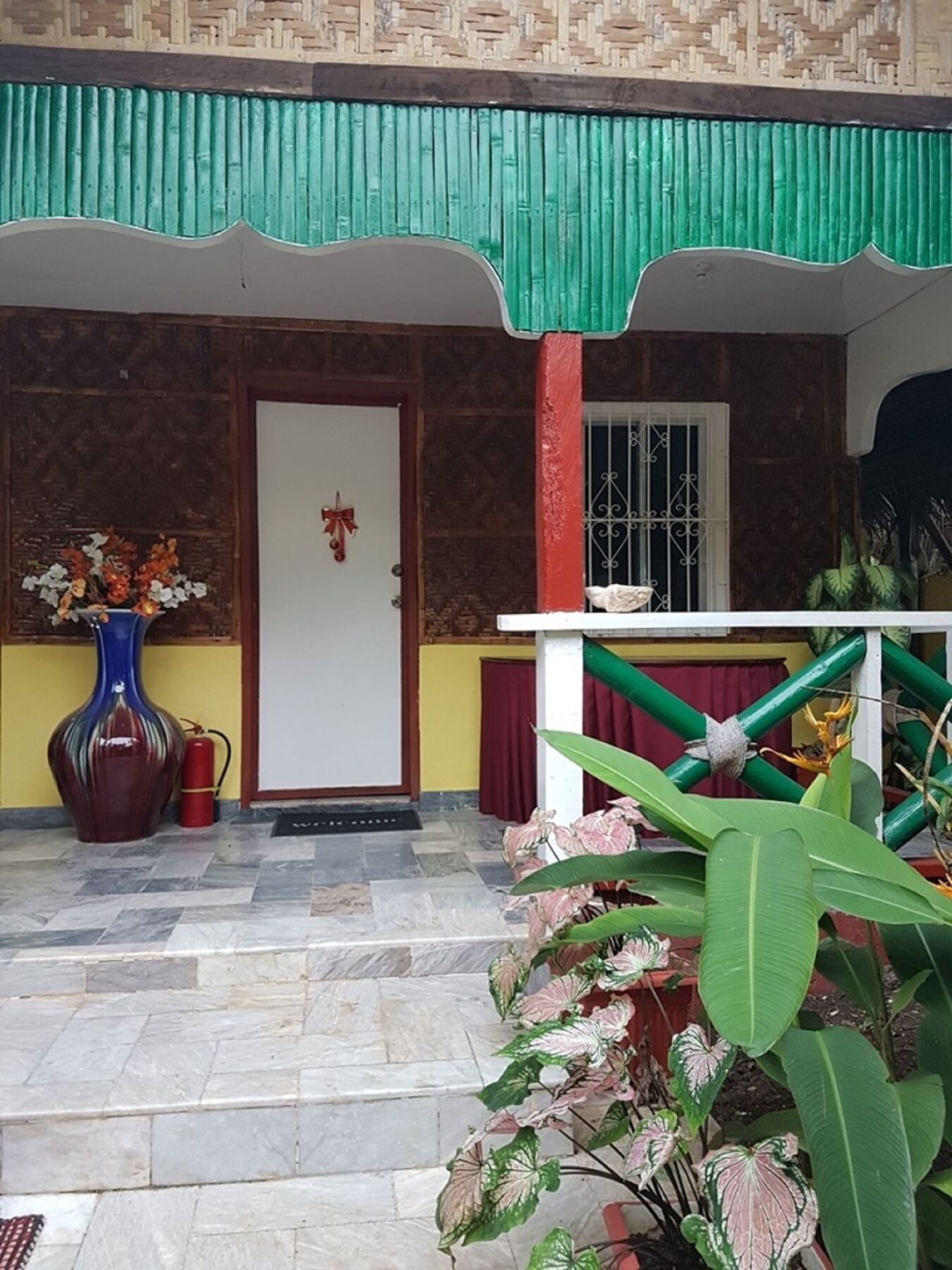 Traville Huts Palm Beach Inn Panglao Buitenkant foto