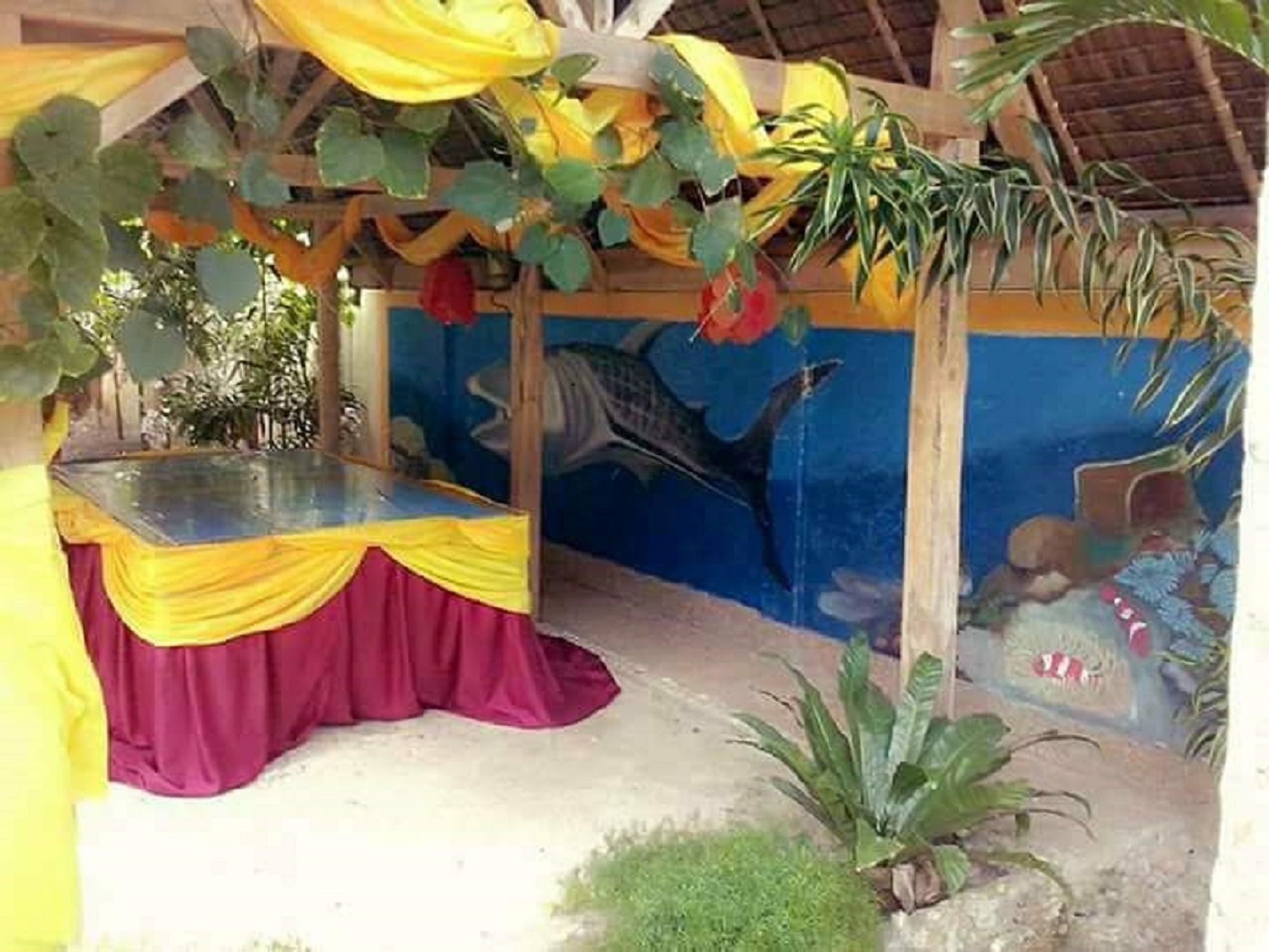 Traville Huts Palm Beach Inn Panglao Buitenkant foto