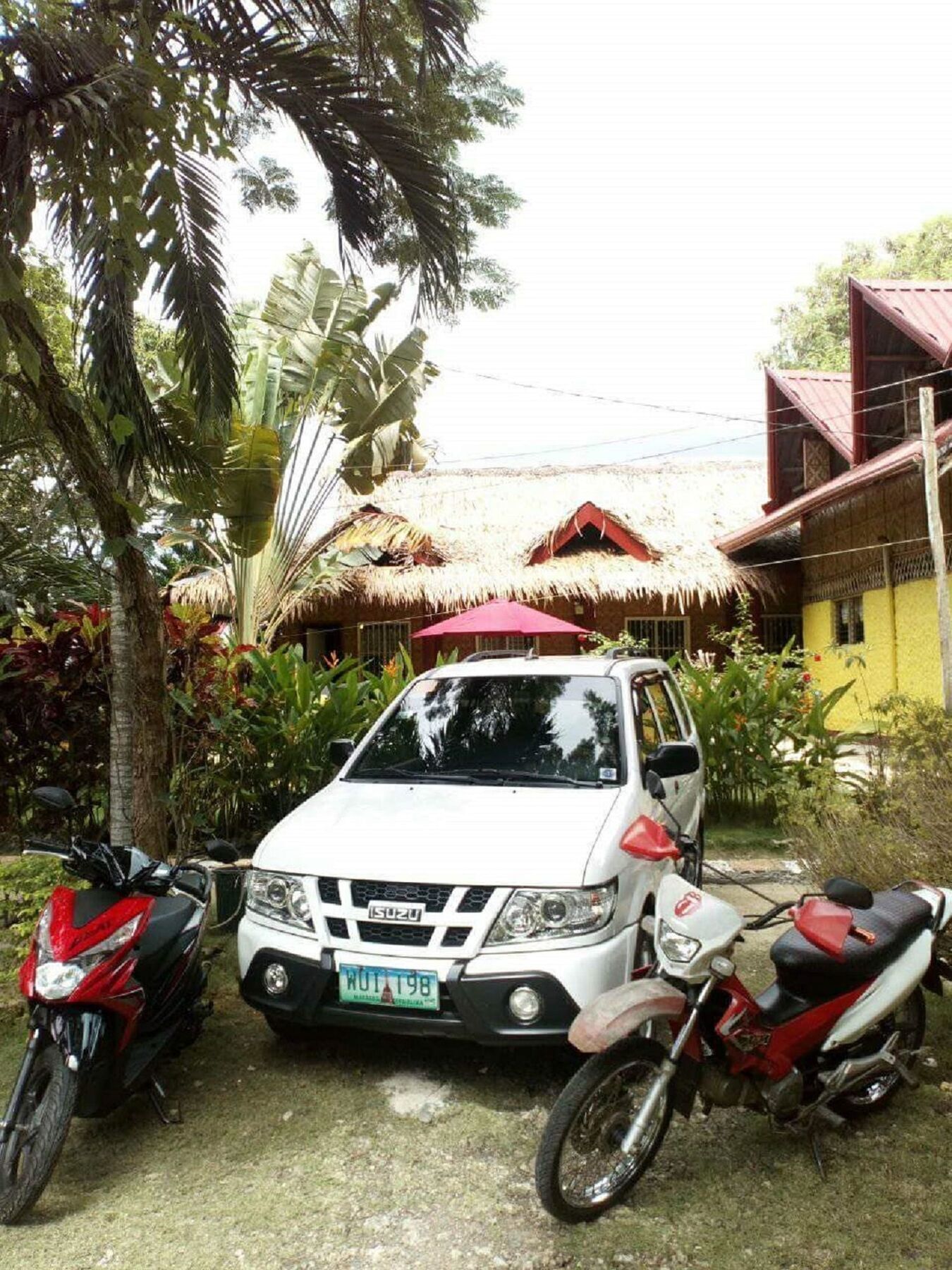 Traville Huts Palm Beach Inn Panglao Buitenkant foto
